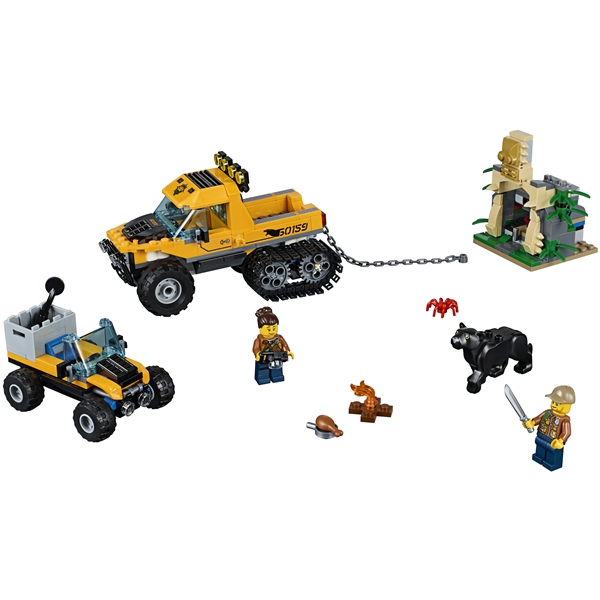60159 LEGO City Djungel Uppdrag Halvbandvagn (Bild 3 av 9)