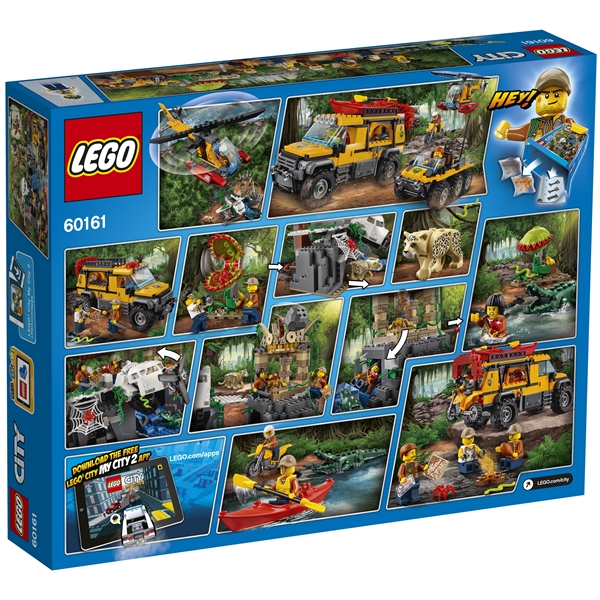 60161 LEGO City Djungel Forskningsplats (Bild 2 av 9)