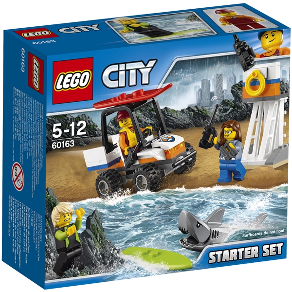 60163 LEGO City Kustbevakning Startset (Bild 1 av 8)
