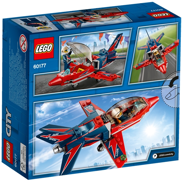 66177 LEGO City Flyguppvisningsjet (Bild 2 av 4)
