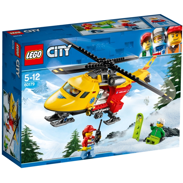 60179 LEGO City Ambulanshelikopter (Bild 1 av 4)