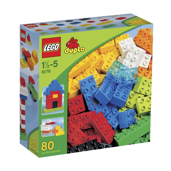 6176 LEGO DUPLO Basic klossar (Bild 1 av 2)