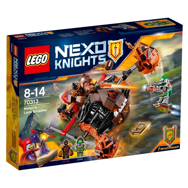 70313 LEGO Nexo Knights Moltors lavakrossare (Bild 1 av 3)