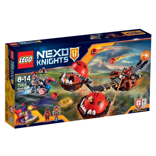 70314 LEGO Nexo Knights Beast Masters kaosvagn (Bild 1 av 3)