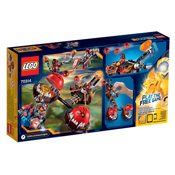 70314 LEGO Nexo Knights Beast Masters kaosvagn (Bild 3 av 3)