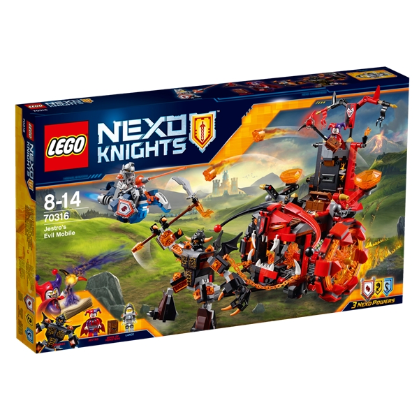 70316 LEGO Nexo Knights Jestros onda farkost (Bild 1 av 3)