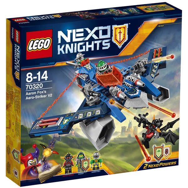 70320 LEGO Nexo Knights Aaron Fox lufthuggare V2 (Bild 1 av 3)