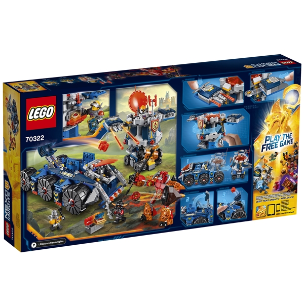 70322 LEGO Nexo Knights Axls tornbärare (Bild 3 av 3)