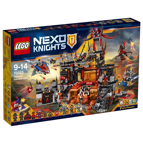 70323 LEGO Nexo Knights Jestros vulkanfästning (Bild 1 av 3)