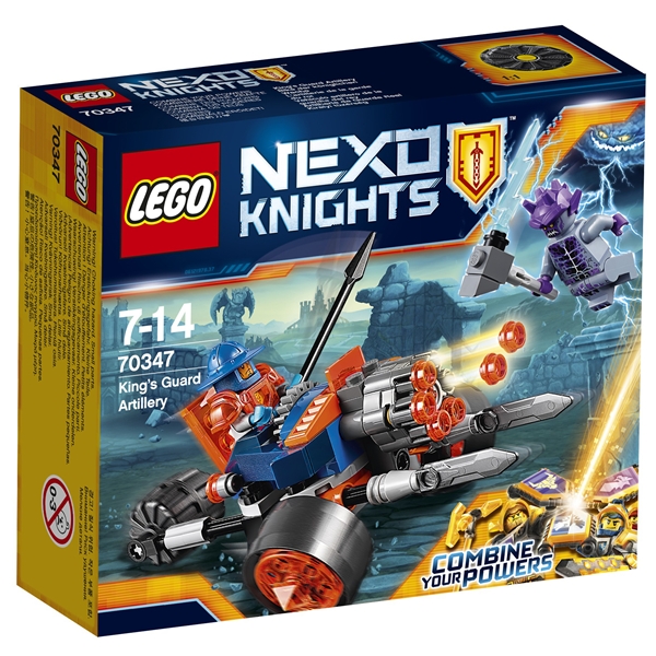 70347 LEGO Nexo Knights Kungens Vaktartilleri (Bild 1 av 3)