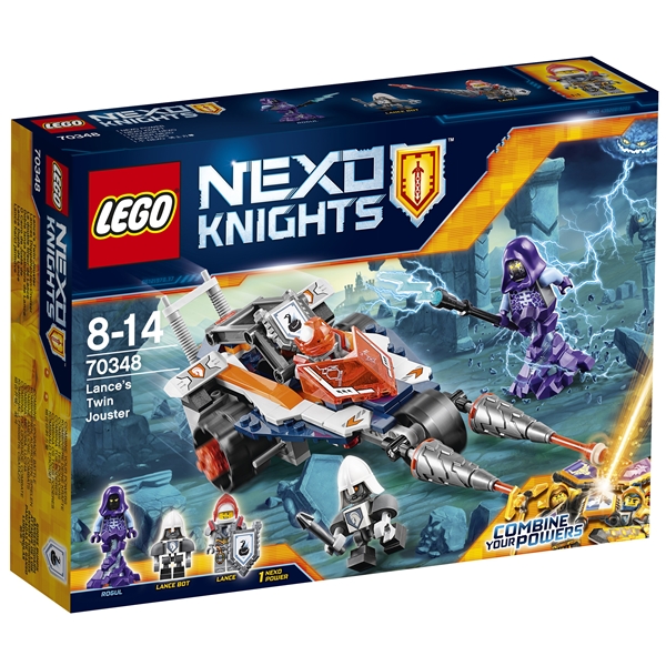 70348 LEGO Nexo Knights Lances Dubbeltornerare (Bild 1 av 3)