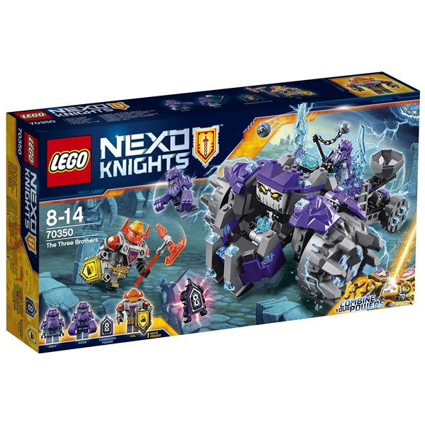 70350 LEGO Nexo Knights De Tre Bröderna (Bild 1 av 2)
