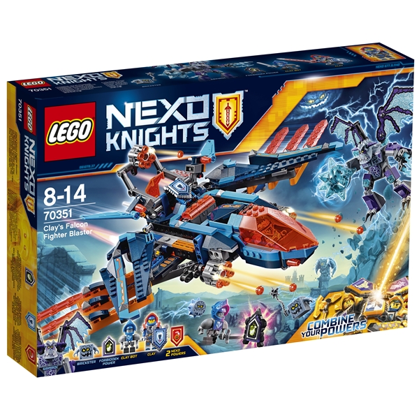 70351 LEGO Nexo Knights Clays Falkjagare (Bild 1 av 3)