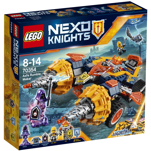 70354 LEGO Nexo Knights Axls Dundergörare (Bild 1 av 7)