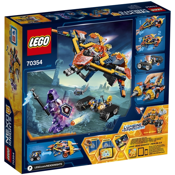 70354 LEGO Nexo Knights Axls Dundergörare (Bild 2 av 7)