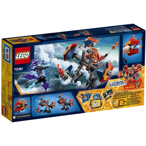 70361 LEGO Nexo Knights Macys Botsläppardrake (Bild 2 av 7)