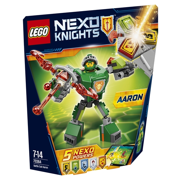 70364 LEGO Nexo Knights Aaron i Stridsutrustning (Bild 1 av 3)