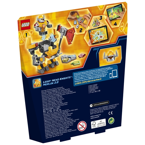 70365 LEGO Nexo Knights Axl i Stridsutrusting (Bild 2 av 3)