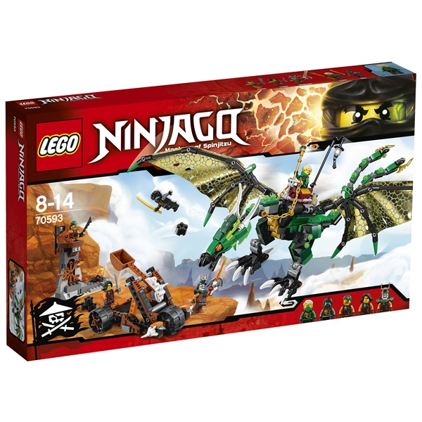 70593 LEGO Ninjago The Green NRG Dragon (Bild 1 av 3)