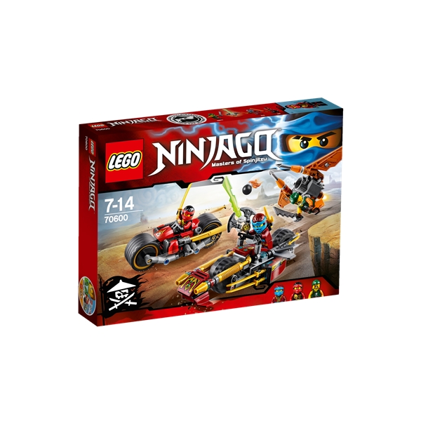 70600 LEGO Ninjago Ninjacykeljakt (Bild 1 av 3)