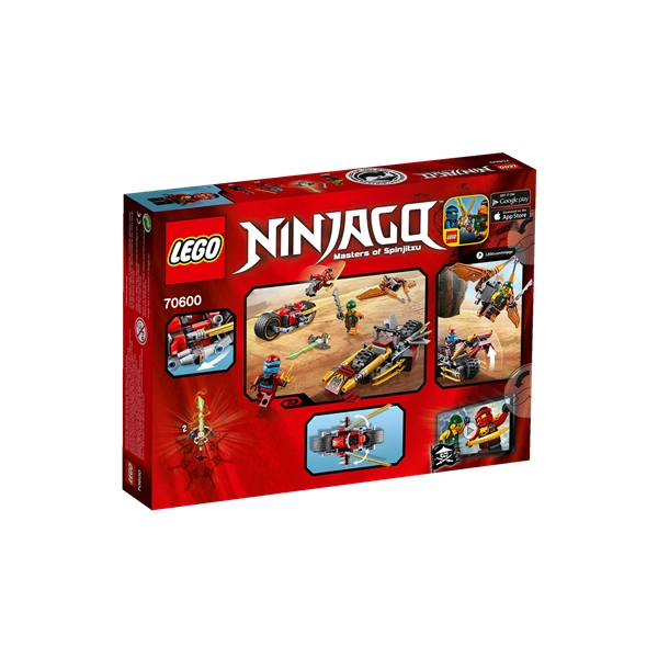 70600 LEGO Ninjago Ninjacykeljakt (Bild 3 av 3)