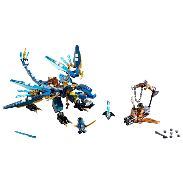 70602 LEGO Ninjago Jays elementdrake (Bild 2 av 3)