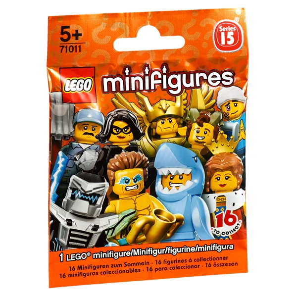 71011 LEGO Minifigurer serie 15 (Bild 2 av 2)