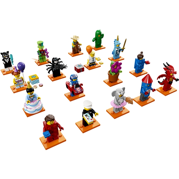 71021 LEGO Minifigures Serie 18: Party (Bild 2 av 2)