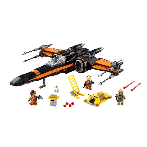 75102 LEGO Star Wars Poe's X-Wing Fighter (Bild 2 av 3)