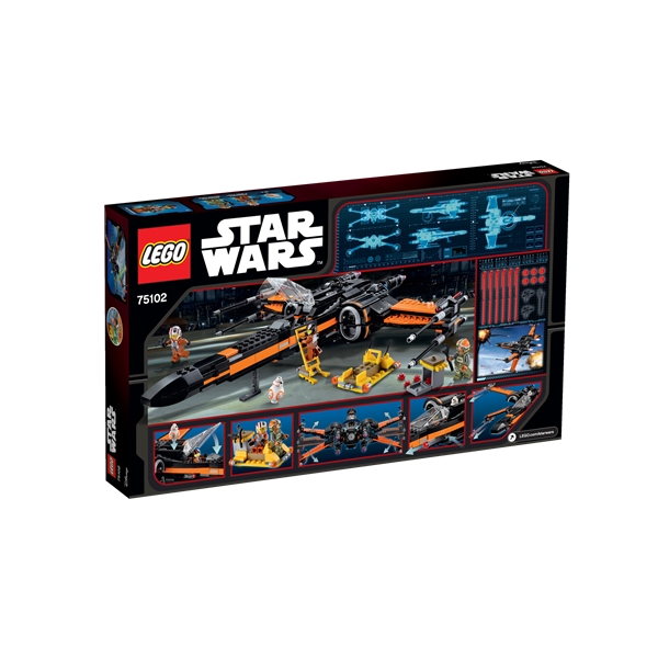 75102 LEGO Star Wars Poe's X-Wing Fighter (Bild 3 av 3)