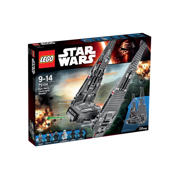 75104 LEGO Star Wars Kylo Ren’s Command Shuttle (Bild 1 av 3)