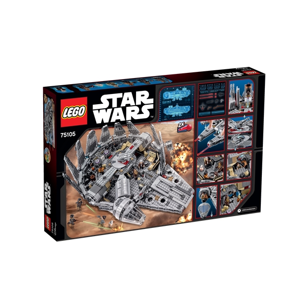 75105 LEGO Star Wars Millennium Falcon (Bild 3 av 3)