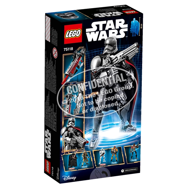 75118 LEGO Star Wars Captain Phasma (Bild 3 av 3)