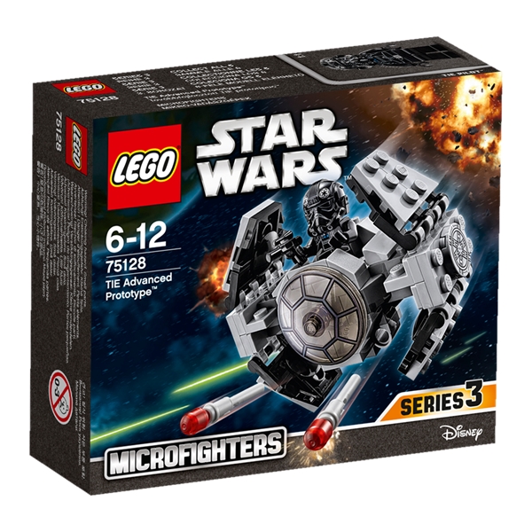75128 LEGO Star Wars TIE Advanced Prototype (Bild 1 av 3)