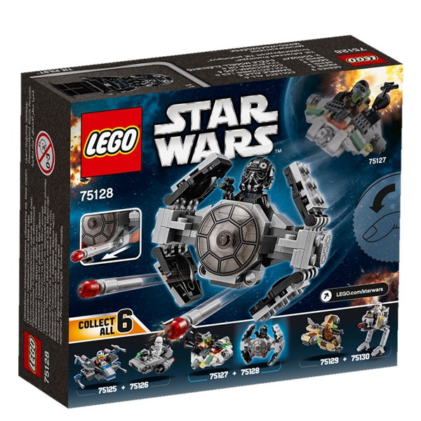 75128 LEGO Star Wars TIE Advanced Prototype (Bild 3 av 3)