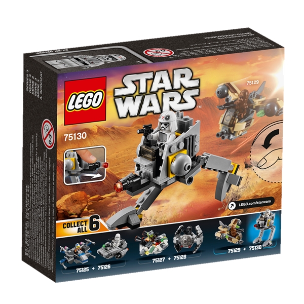 75130 LEGO Star Wars AT-DP (Bild 3 av 3)