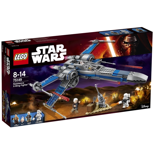 75149 LEGO Star Wars Resistance X-Wing Fighter (Bild 3 av 3)