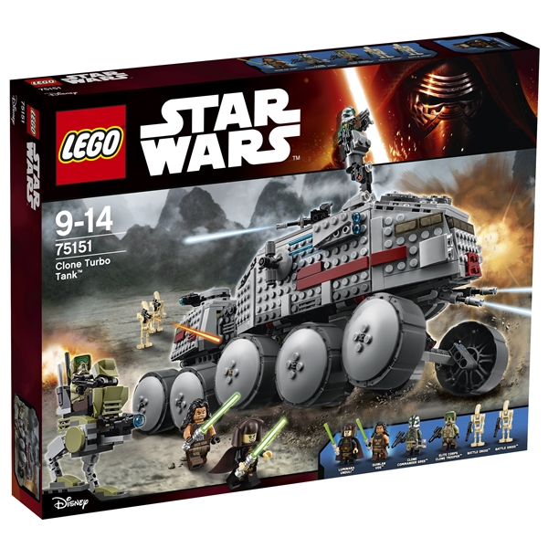 75151 LEGO Star Wars Clone Turbo Tank (Bild 1 av 3)