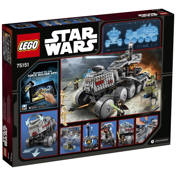 75151 LEGO Star Wars Clone Turbo Tank (Bild 3 av 3)