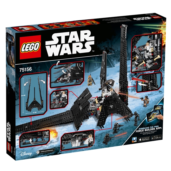 75156 LEGO Star Wars Krennic's Imperial Shuttle (Bild 2 av 3)