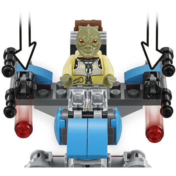 75167 LEGO Star Wars Bounty Hunter Speeder Bike (Bild 4 av 6)