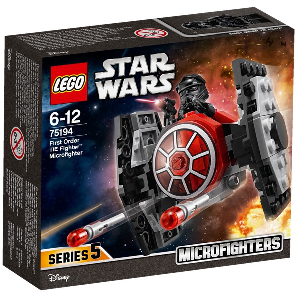 75194 LEGO Star Wars First Order TIE Fighter (Bild 1 av 4)