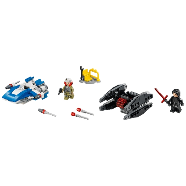 75196 LEGO Star Wars A-Wing vs. TIE Silencer (Bild 4 av 5)