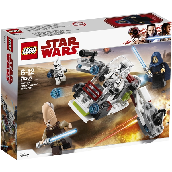 75206 LEGO TM Jedi Clone Troopers Battle Pack (Bild 1 av 4)
