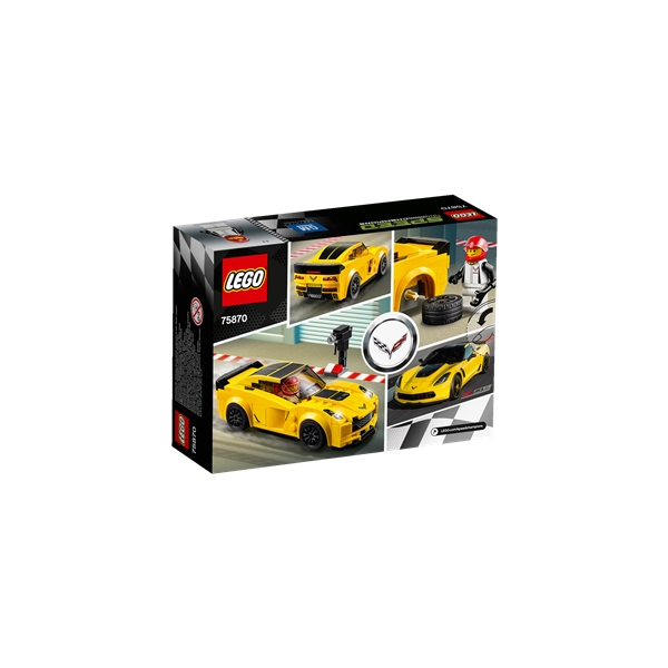 75870 LEGO Chevrolet Corvette Z06 (Bild 3 av 3)