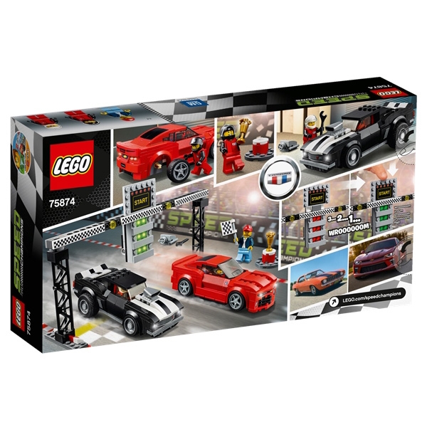 75874 LEGO Chevrolet Camaro dragrace (Bild 2 av 3)