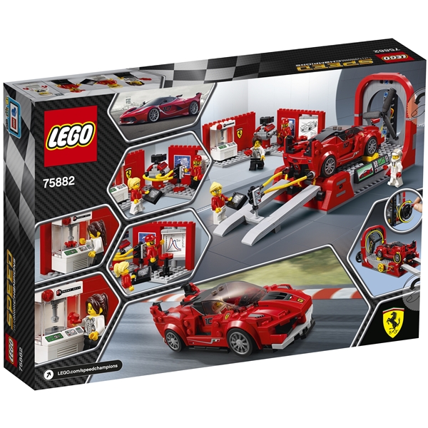 75882 LEGO Speed Champions Ferrari FXX K Dev (Bild 2 av 8)