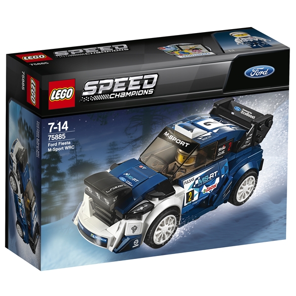 75885 LEGO Speed Ford Fiesta M-Sport WRC (Bild 1 av 3)