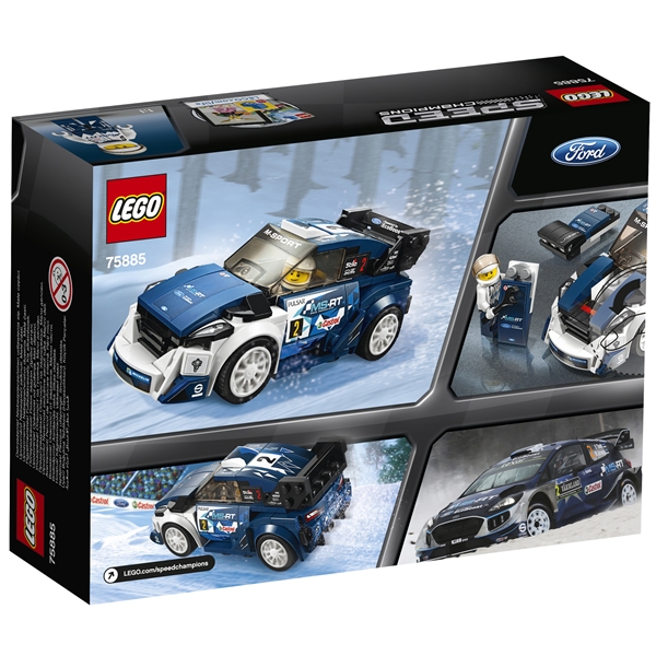 75885 LEGO Speed Ford Fiesta M-Sport WRC (Bild 2 av 3)