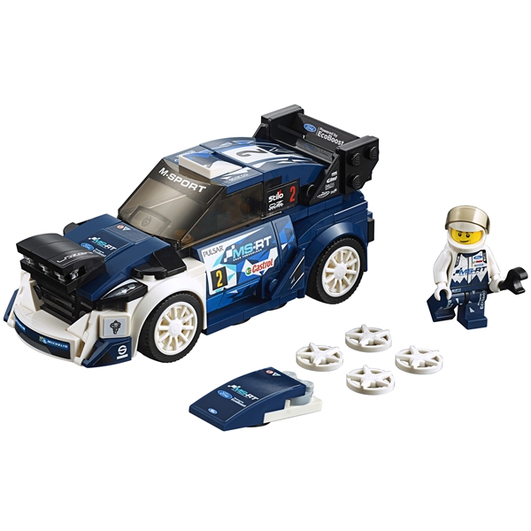 75885 LEGO Speed Ford Fiesta M-Sport WRC (Bild 3 av 3)